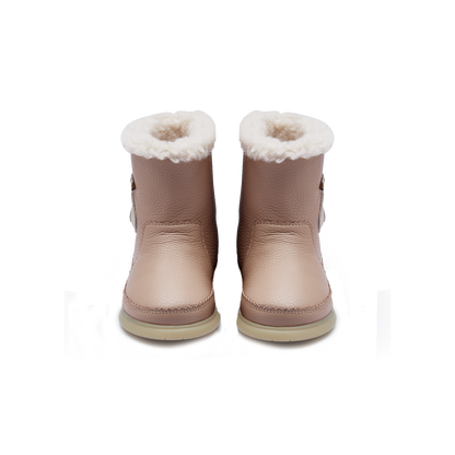 Trene Boots | Swan | Light Rose Leather