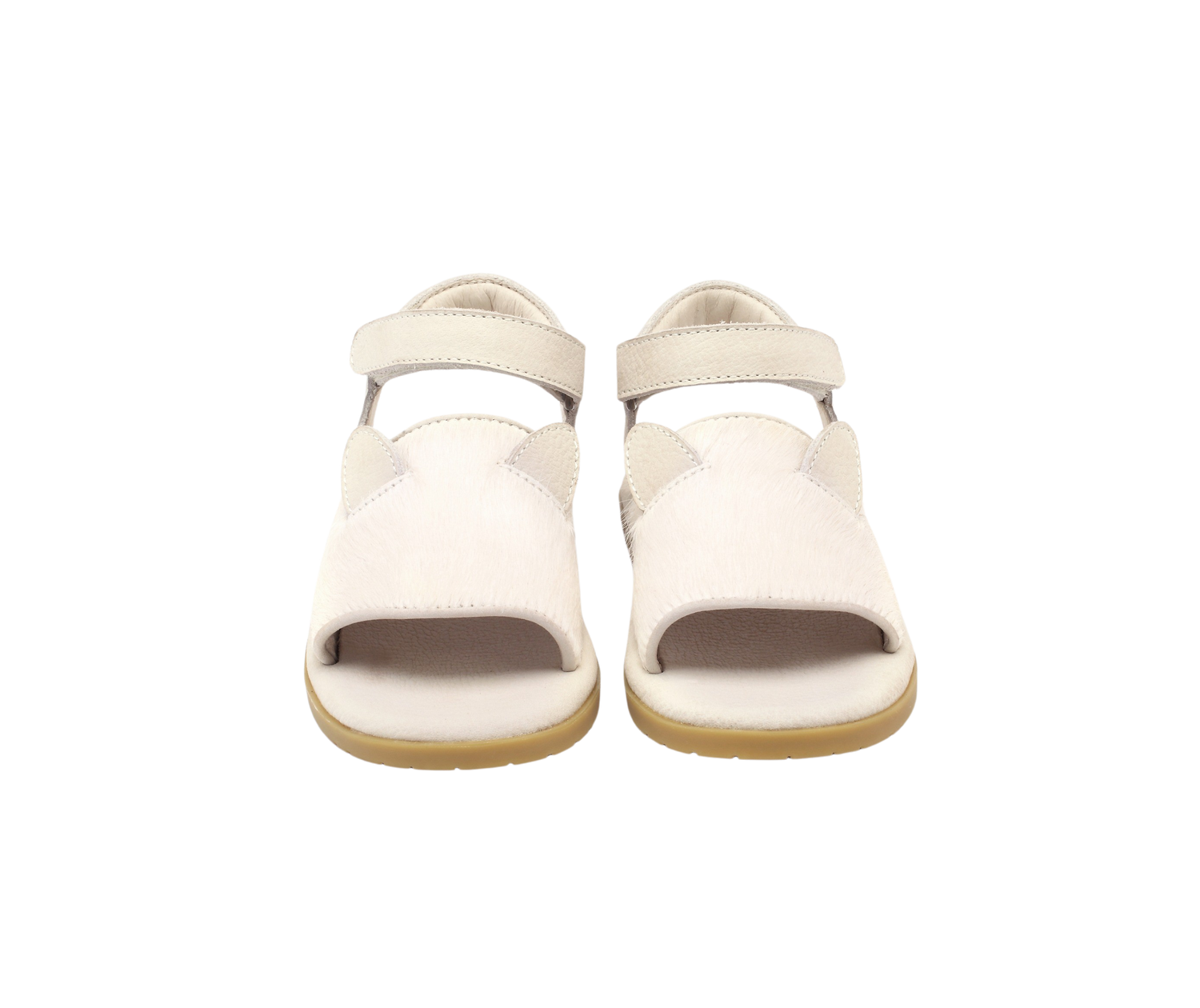 Lara Sandals | Cat | Cream Cow Hair