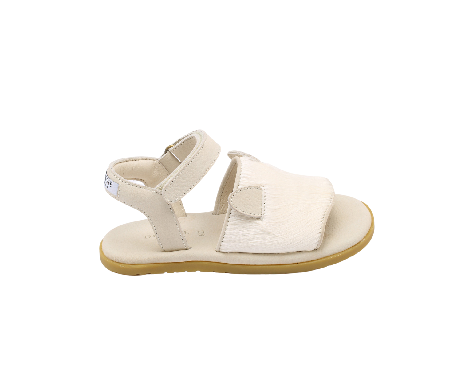 Lara Sandals | Cat | Cream Cow Hair