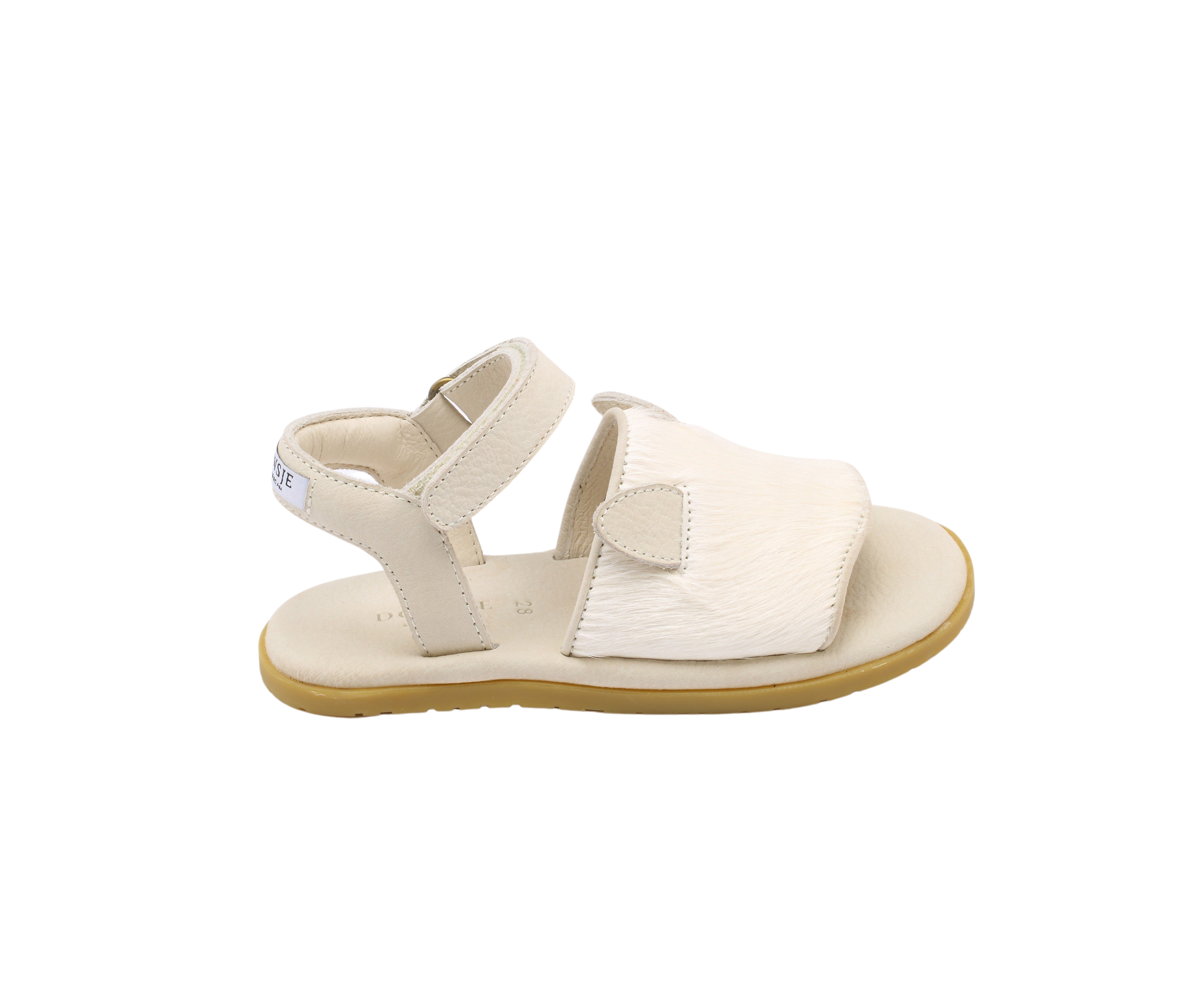 Lara Sandals | Cat | Cream Cow Hair