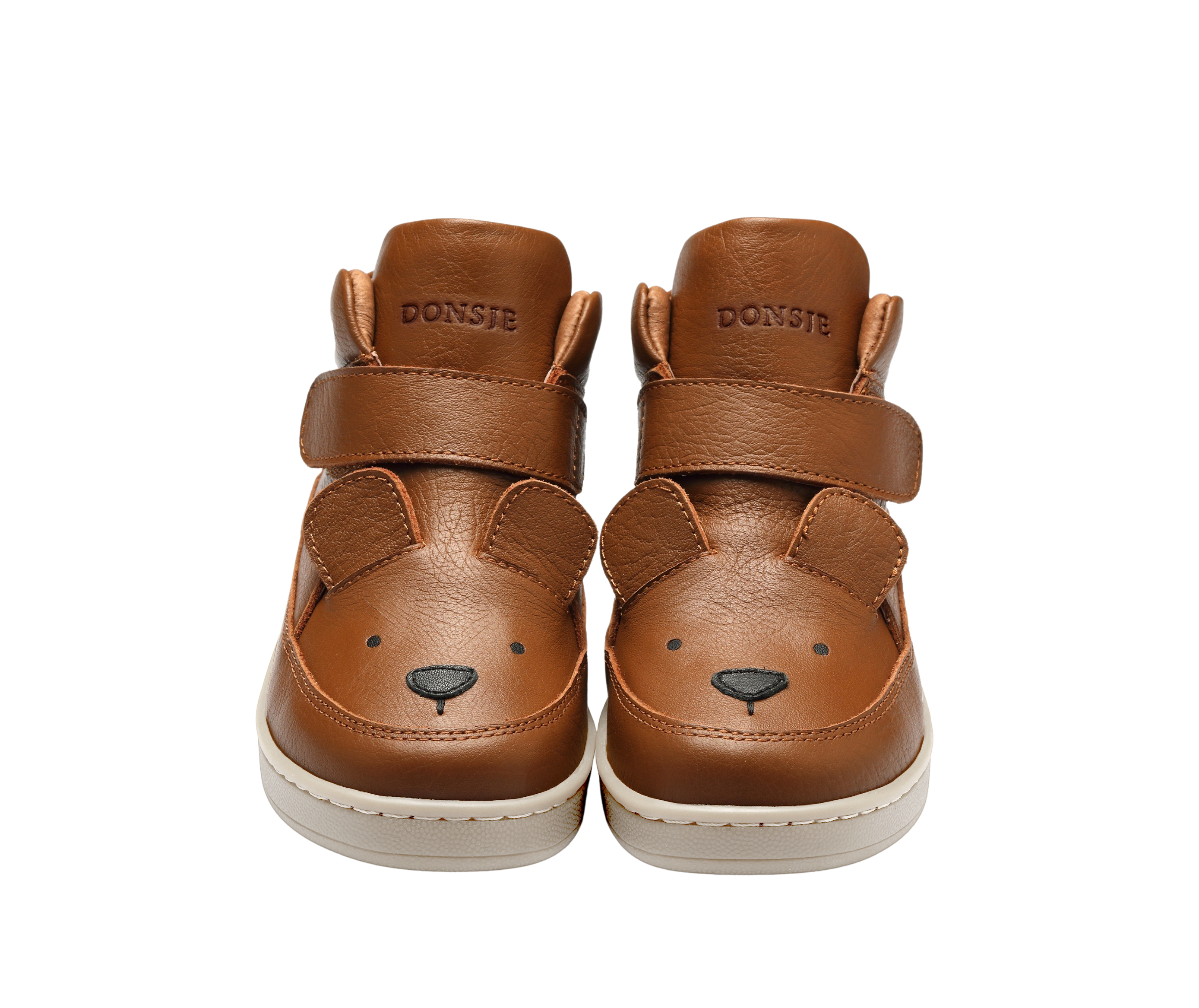 Mika Sneakers | Bear | Cognac Leather