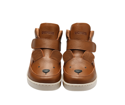 Mika Sneakers | Bear | Cognac Leather