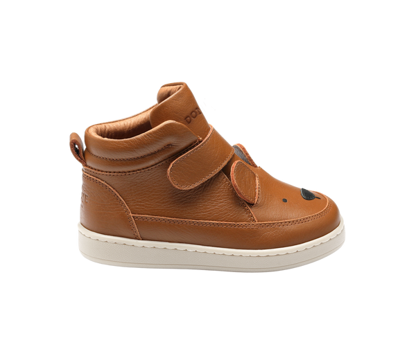 Mika Sneakers | Bear | Cognac Leather