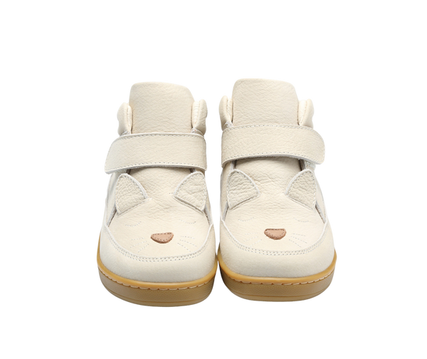 Qika Sneakers | Kitten | Cream Betting Leather