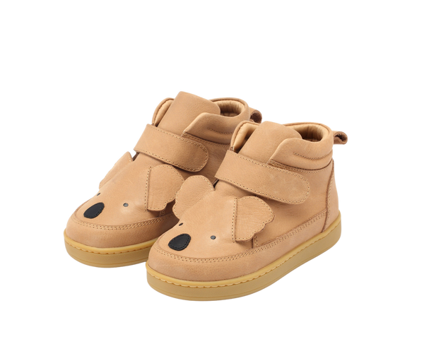 Qika Sneakers | Koala | Truffle Leather