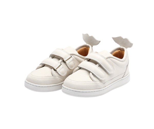Rian Sneakers | Cream Betting Leather
