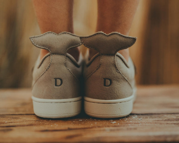 Rian Sneakers | Vintage Grey Leather