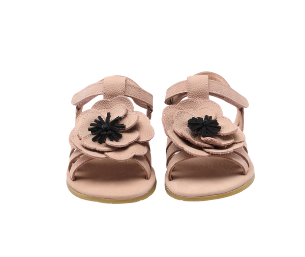 Iles Fields Sandals | Anemone | Coral Betting Leather