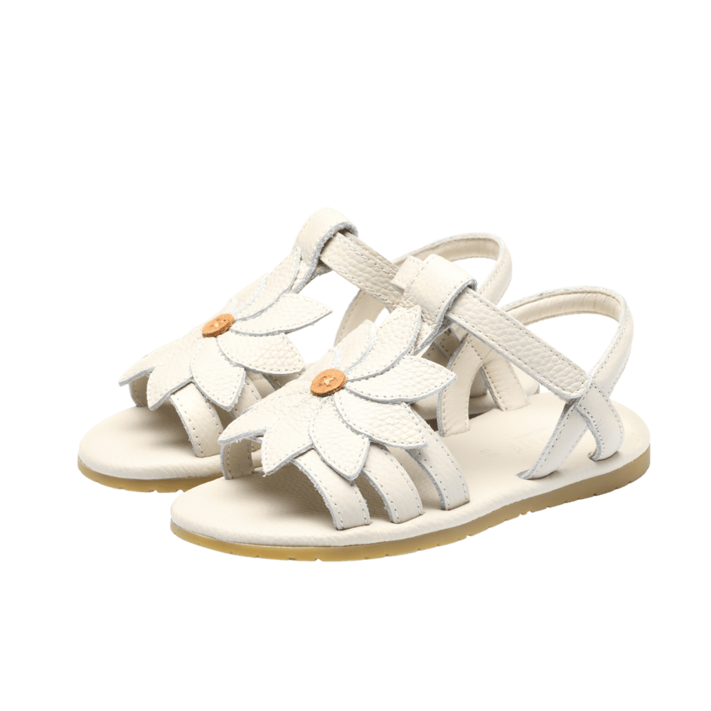 Iles Fields Sandals | Daisy | Off White Leather