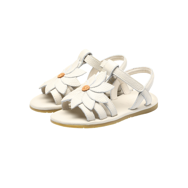 Iles Fields Sandals | Daisy | Off White Leather