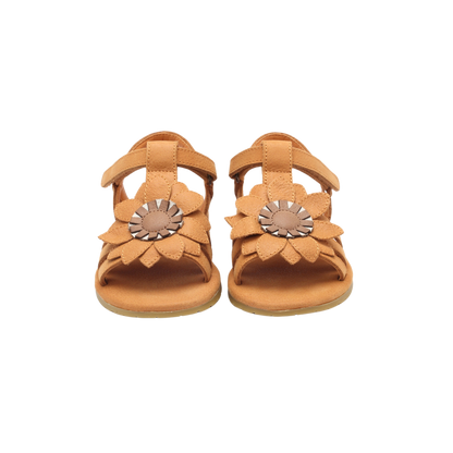 Iles Fields Sandals | Sunflower | Caramel Leather