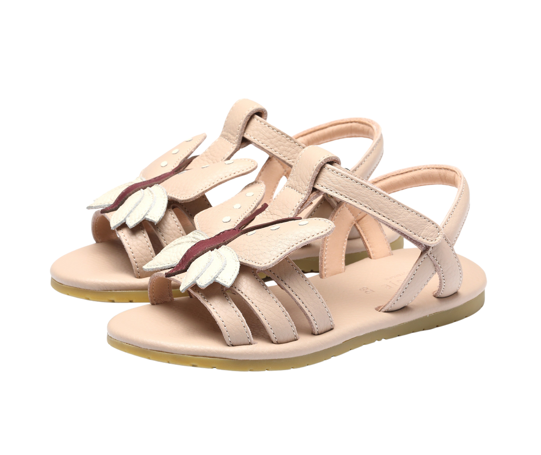 Iles Sky Sandals | Butterfly | Light Rose Leather