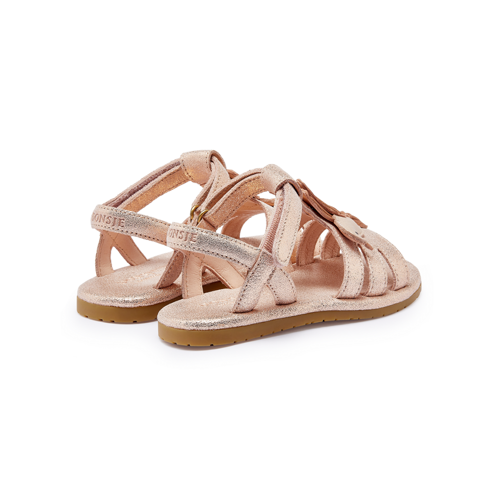 Iles Sky Sandals | Hummingbird | Powder Metallic Leather