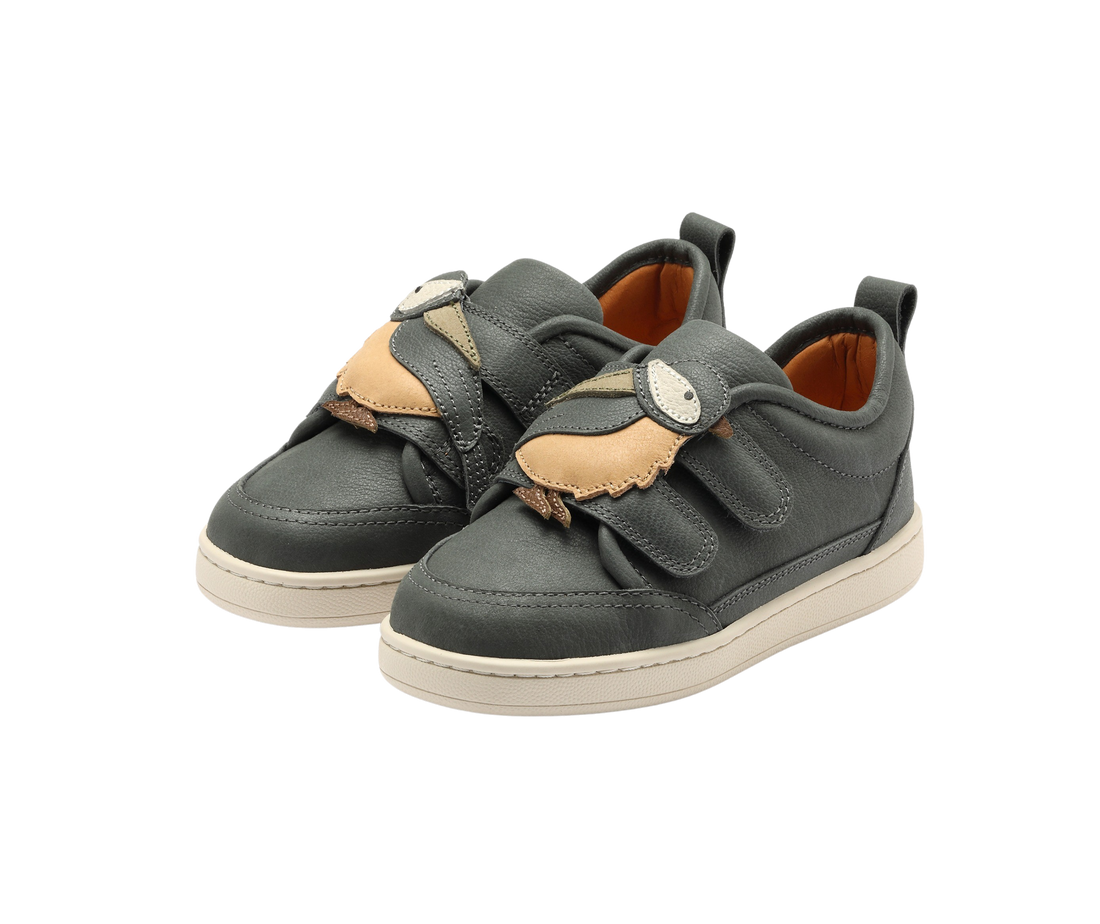 Kien Sneakers | Chickadee | Petrol Leather