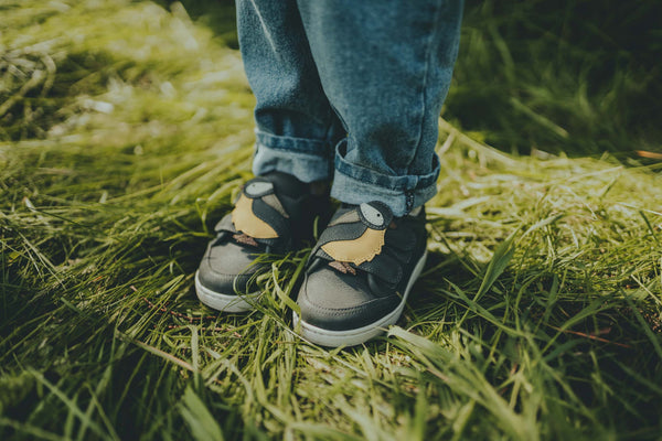 Kien Sneakers | Chickadee | Petrol Leather