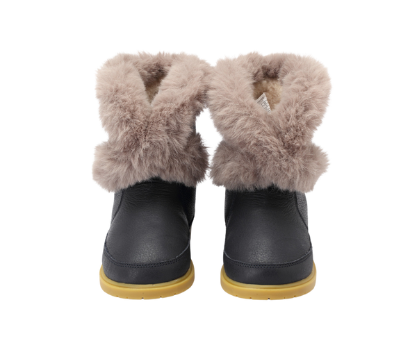 Tusi Boots | Skunk | Navy Leather