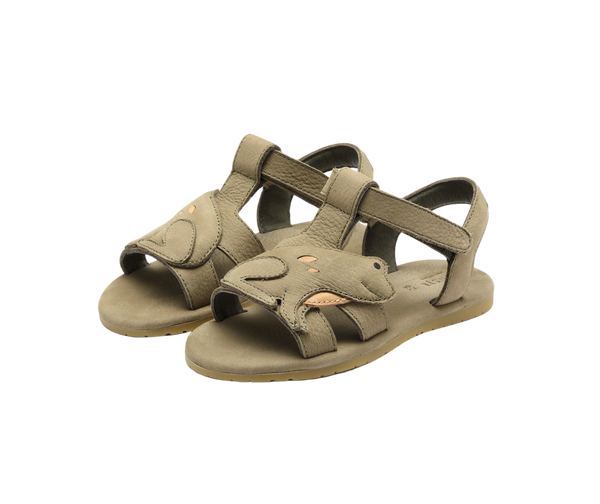 Escar Sandals | Frog | Sage Betting Leather