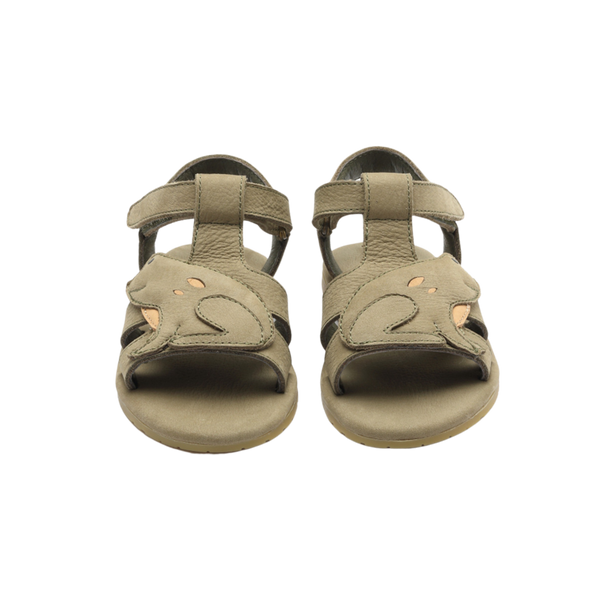 Escar Sandals | Frog | Sage Betting Leather