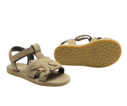 Escar Sandals | Frog | Sage Betting Leather