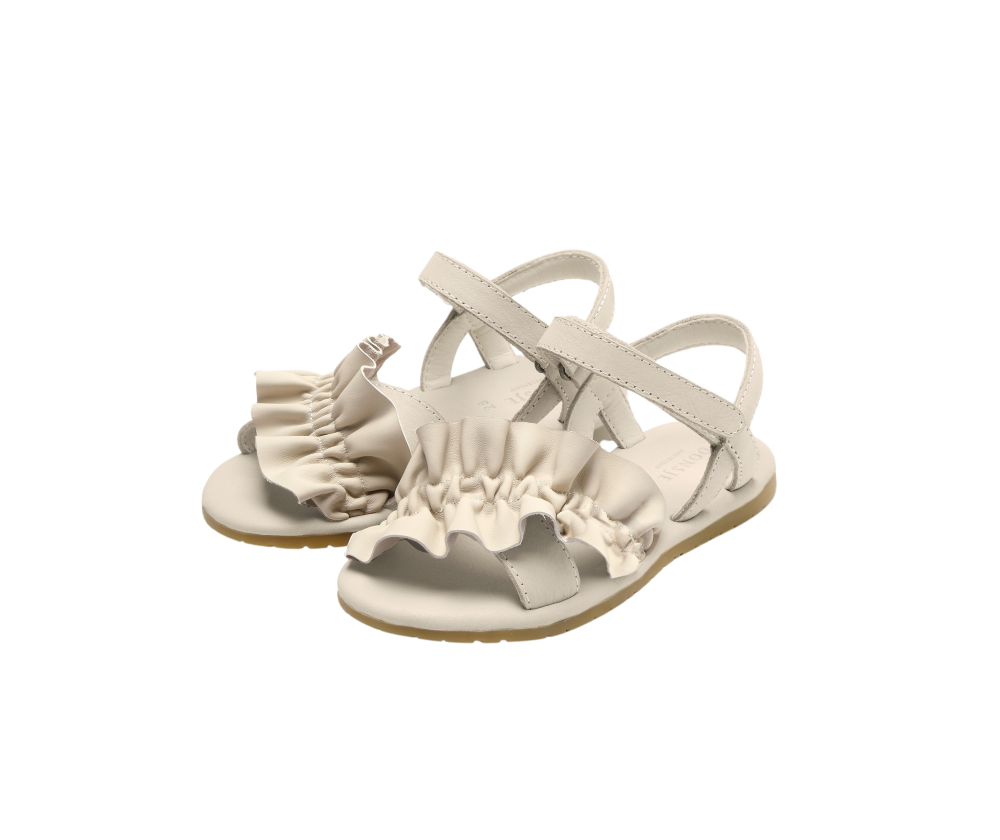 Fine Sandals | Ivory Leather