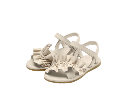 Fine Sandals | Ivory Leather