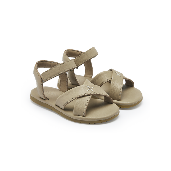 Otis Sandals | Taupe Leather
