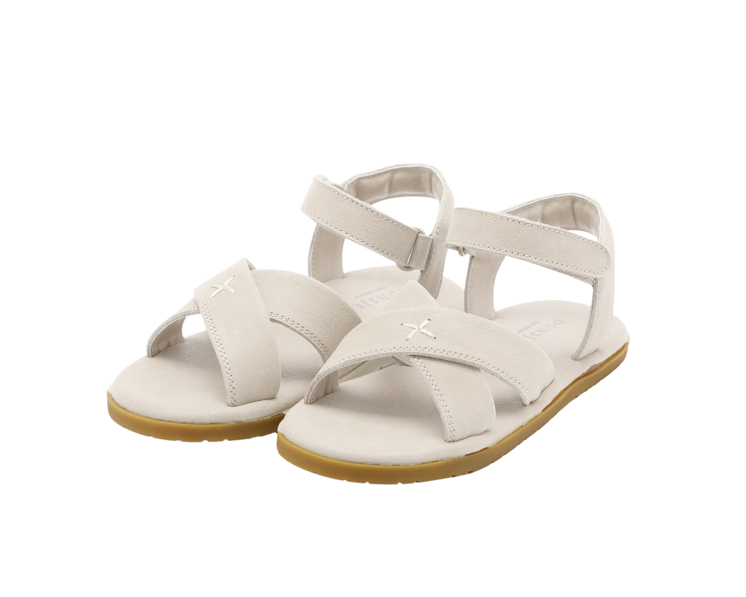 Otis Sandals | Off White Leather