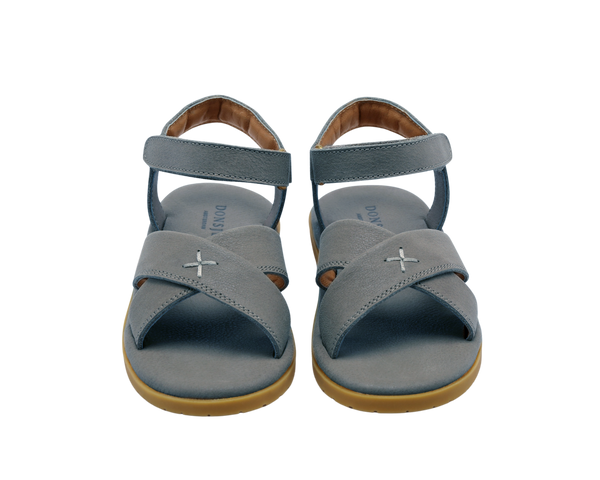 Botis Sandals | Petrol Leather