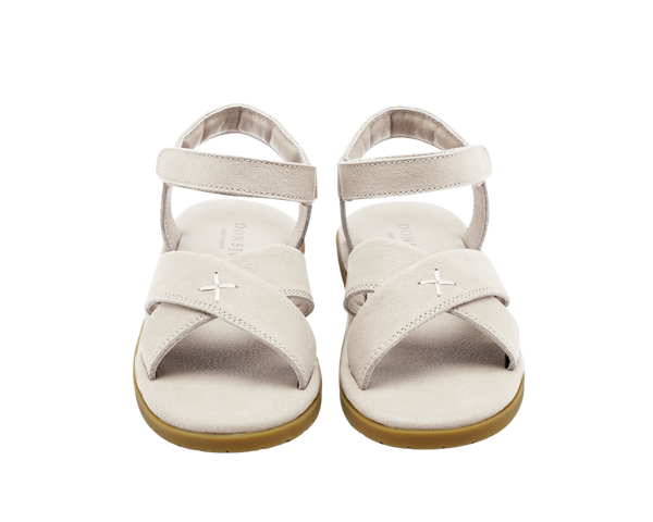 Otis Sandals | Off White Leather