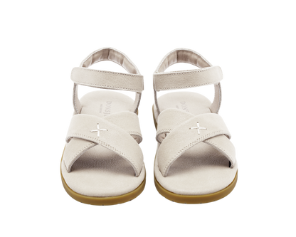 Otis Sandals | Off White Leather