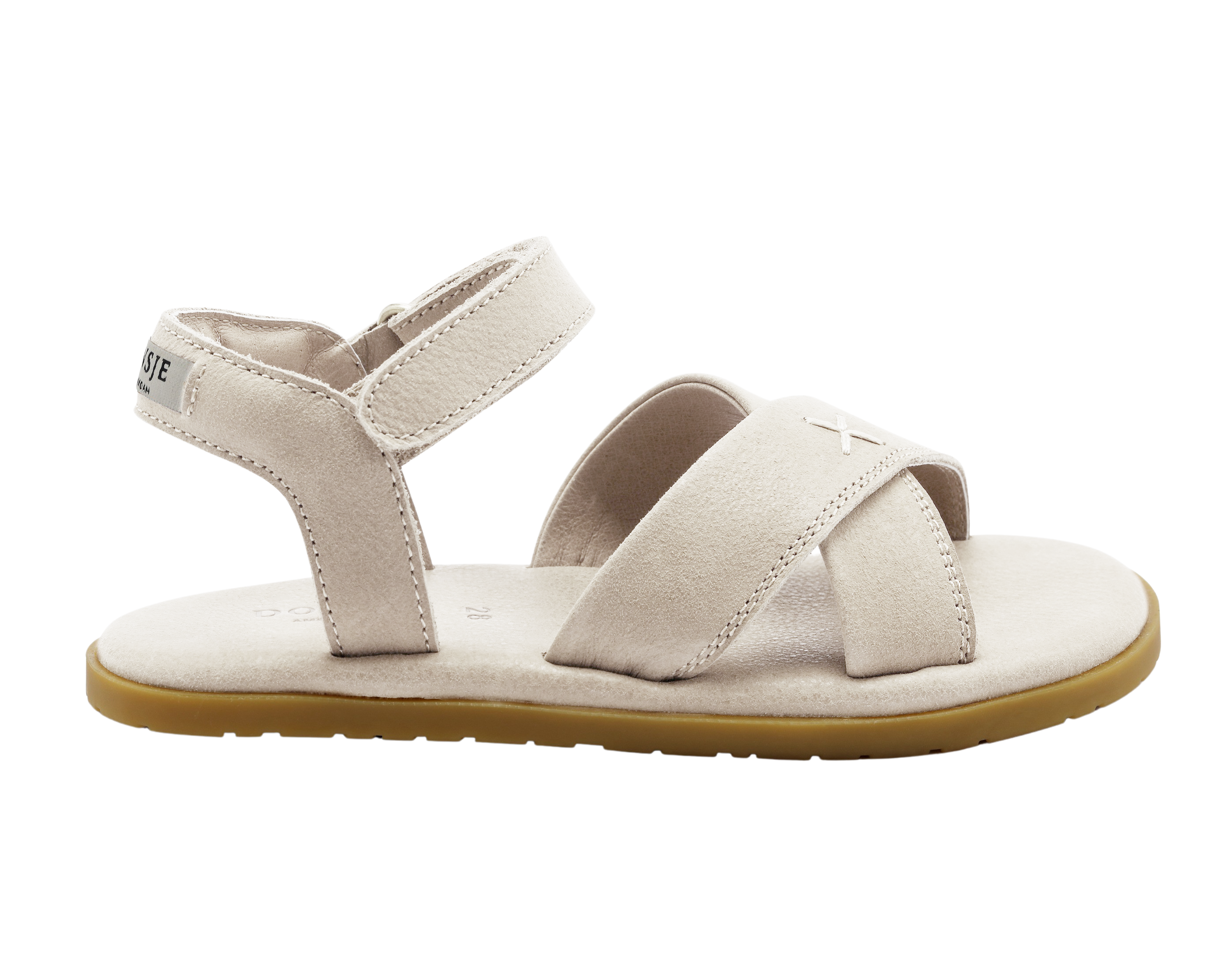 Otis Sandals | Off White Leather