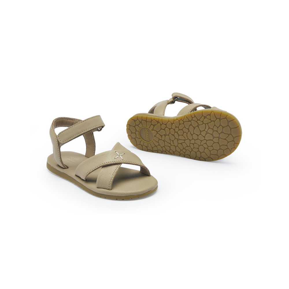 Otis Sandals | Taupe Leather