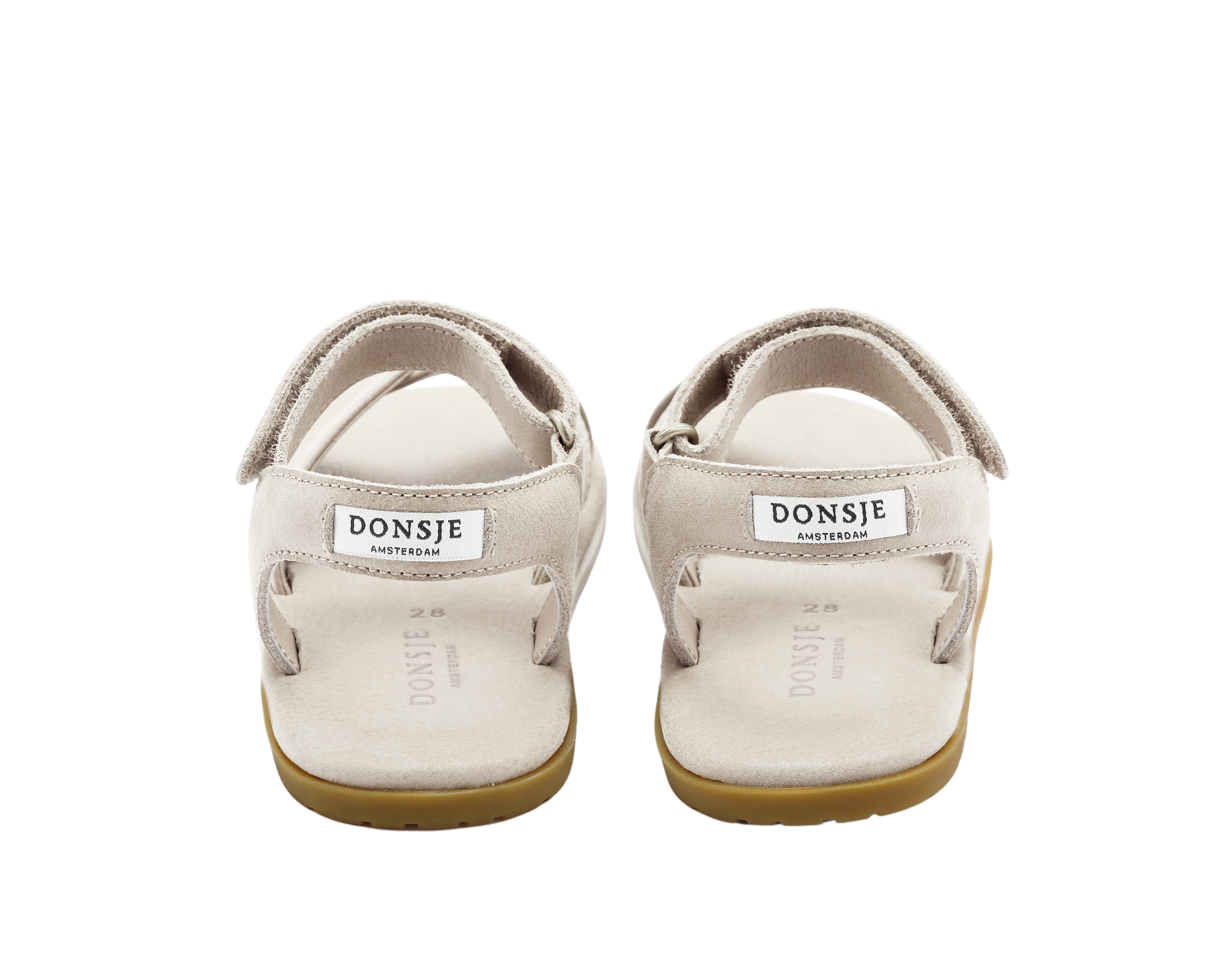 Otis Sandals | Off White Leather