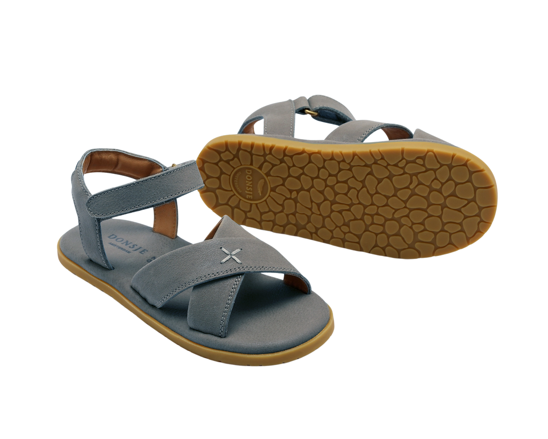 Otis Sandals | Petrol Leather