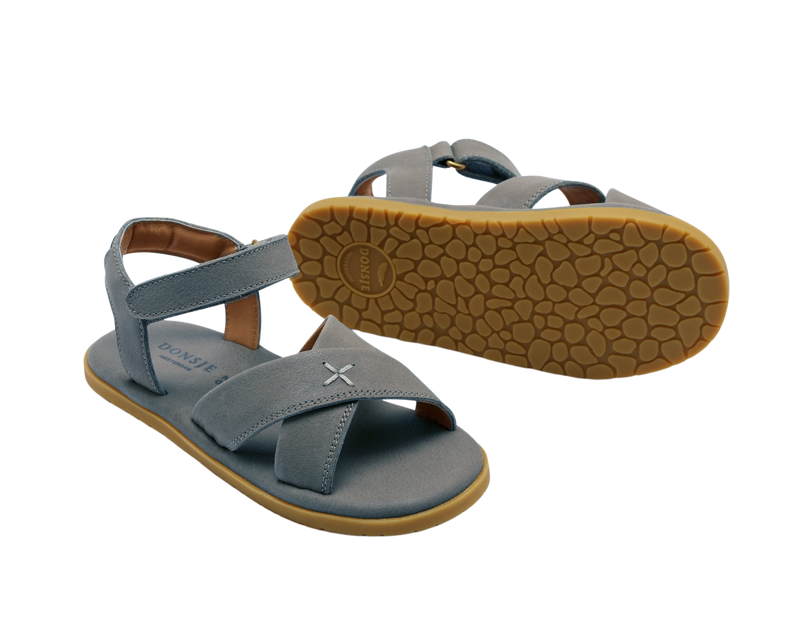 Otis Sandals | Petrol Leather