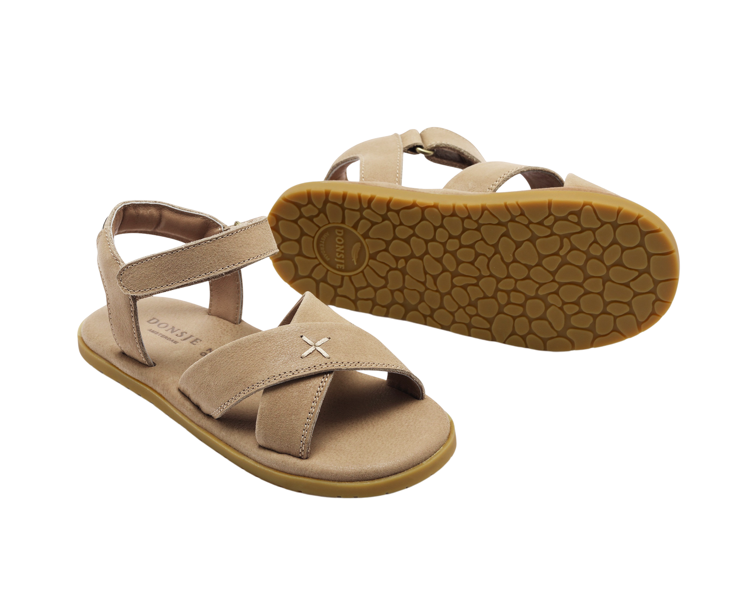 Otis Sandals | Taupe Leather