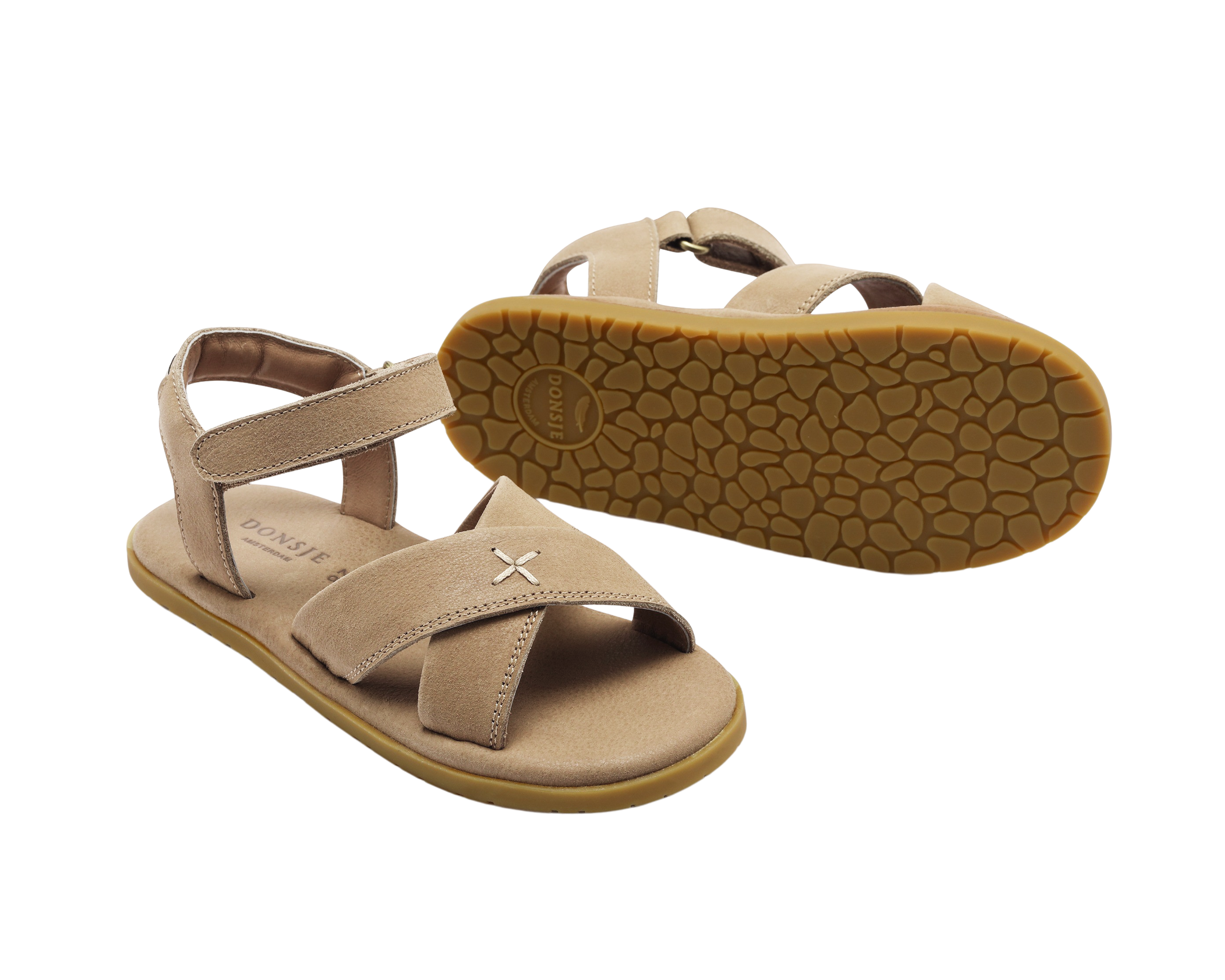 Otis Sandals | Taupe Leather