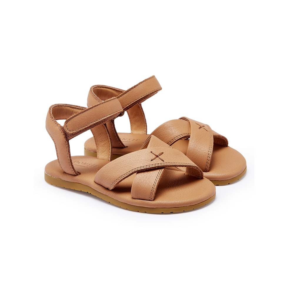 Otis Sandals | Beige Leather