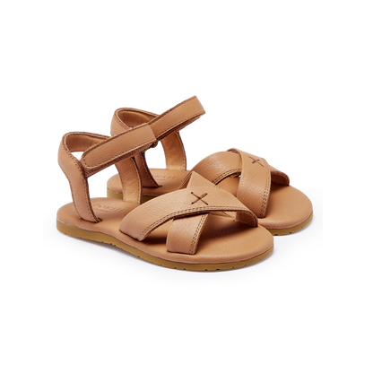 Otis Sandals | Beige Leather