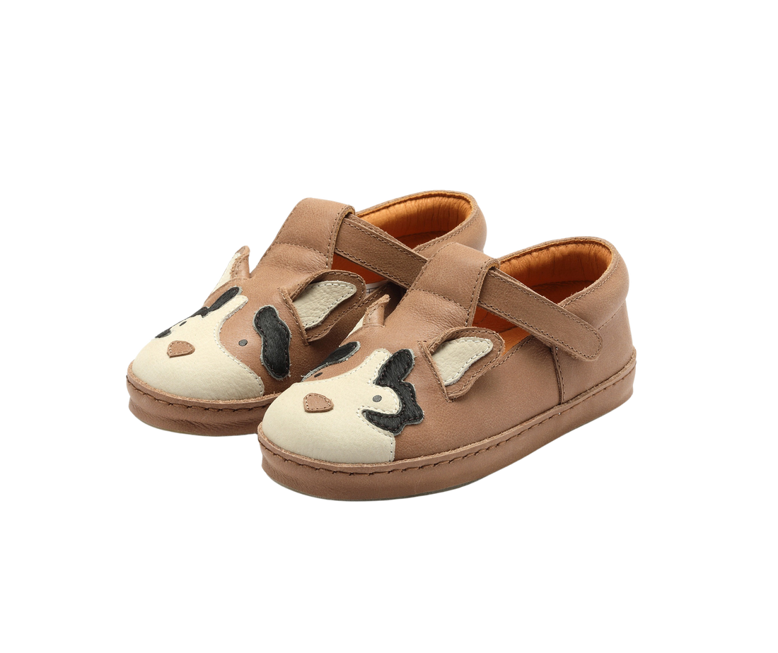 Xan Exclusive Shoes | Calico Cat | Hazelnut Leather