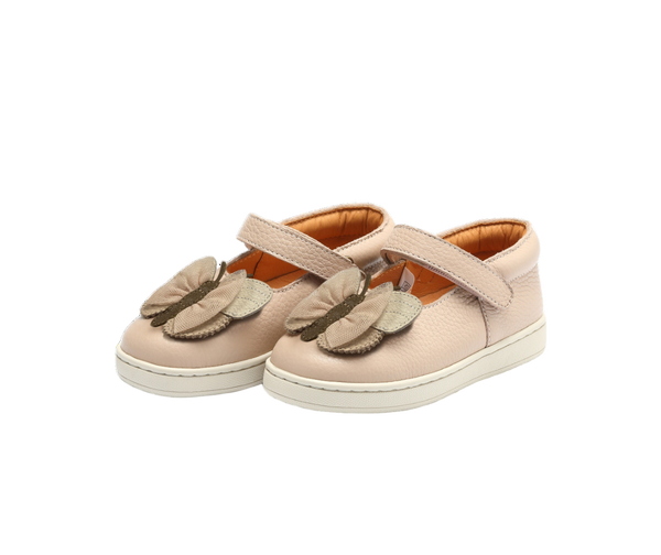 Angielle Ballerinas | Light Rose Leather