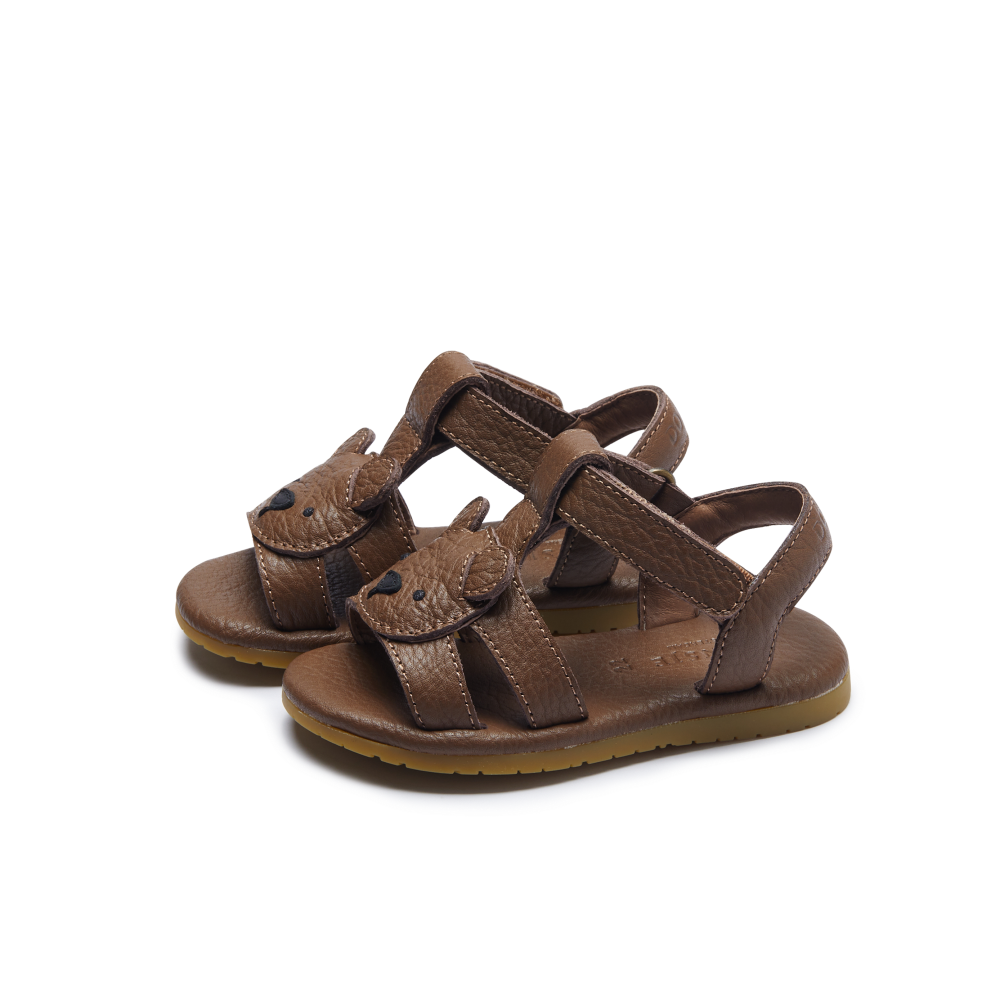Dhalo Sandals | Bear | Cognac Leather