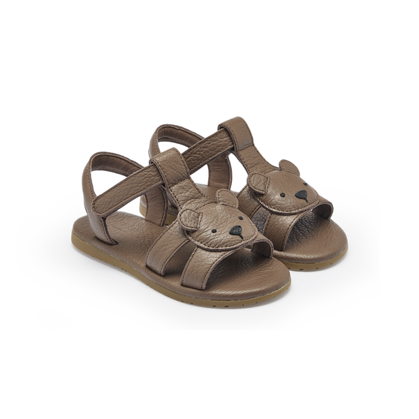 Dhalo Sandals | Bear | Cognac Leather