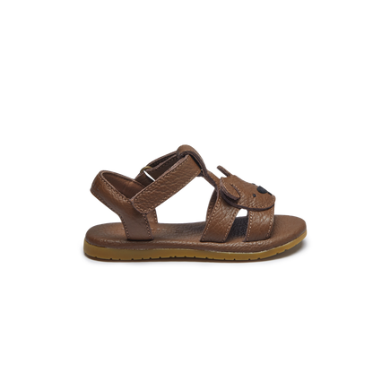 Dhalo Sandals | Bear | Cognac Leather