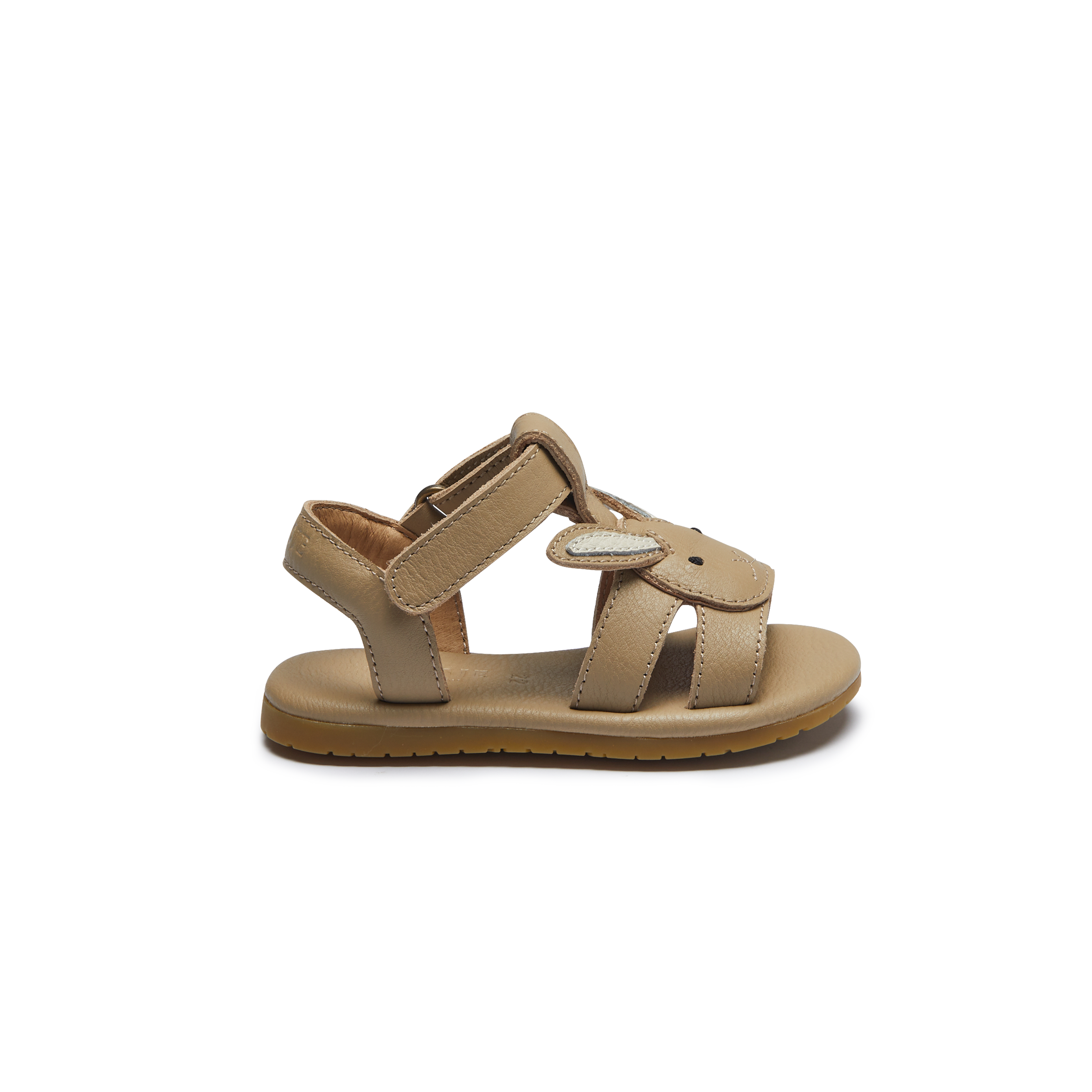 Dhalo Sandals | Bunny | Taupe Leather