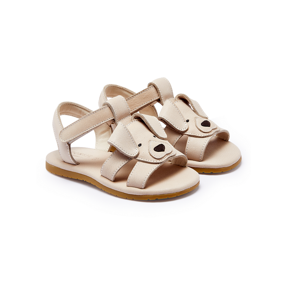 Dhalo Sandals | Golden Retriever | Ivory Leather