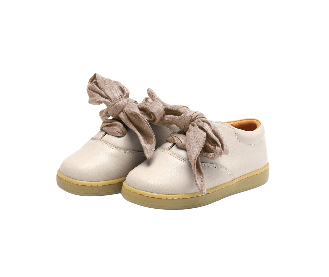 Meilly Sneakers | Ivory Leather