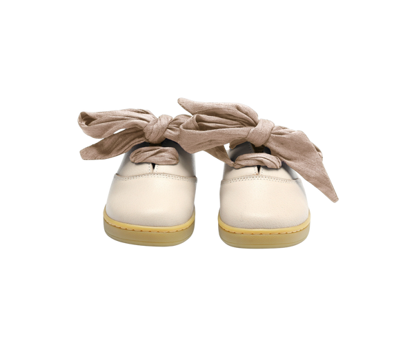 Meilly Sneakers | Ivory Leather