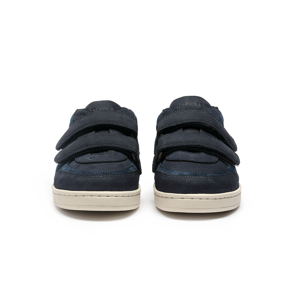 Meyo Sneakers | Navy Betting Leather