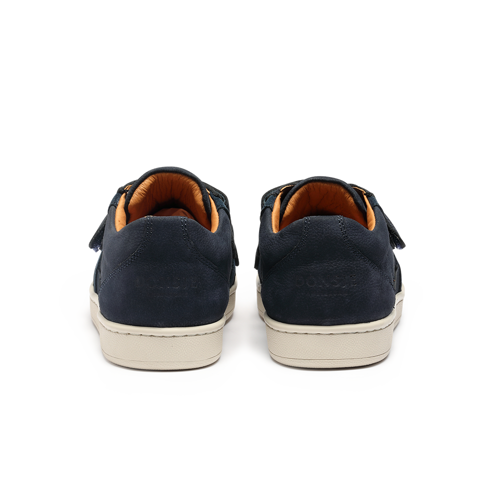 Meyo Sneakers | Navy Betting Leather